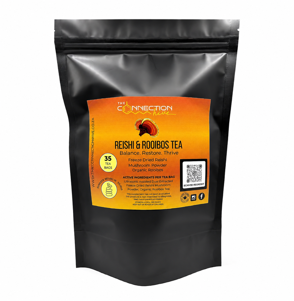 Reishi & Rooibos Tea (35 tea bags)